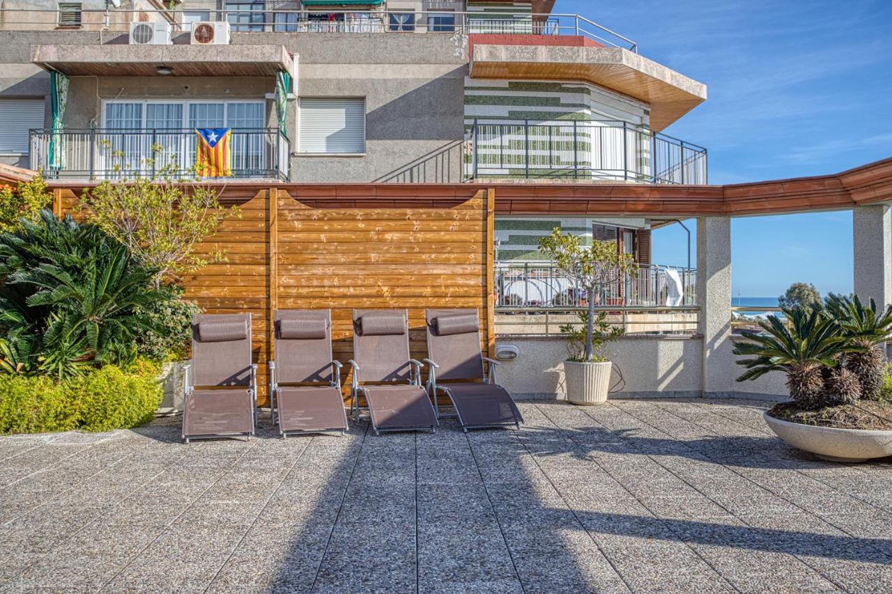Ferienwohnung Vistas Al Mar. Gran Terraza Calella Exterior foto