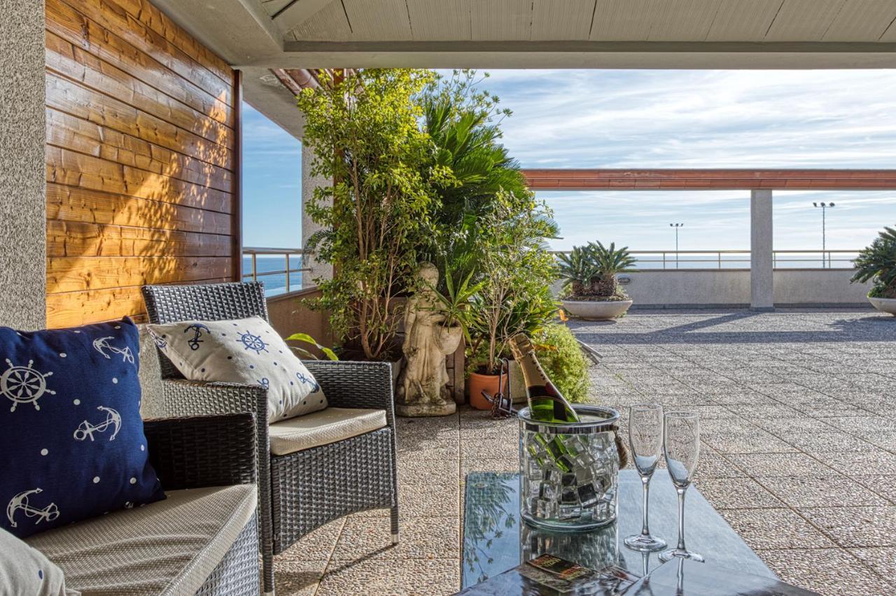 Ferienwohnung Vistas Al Mar. Gran Terraza Calella Exterior foto