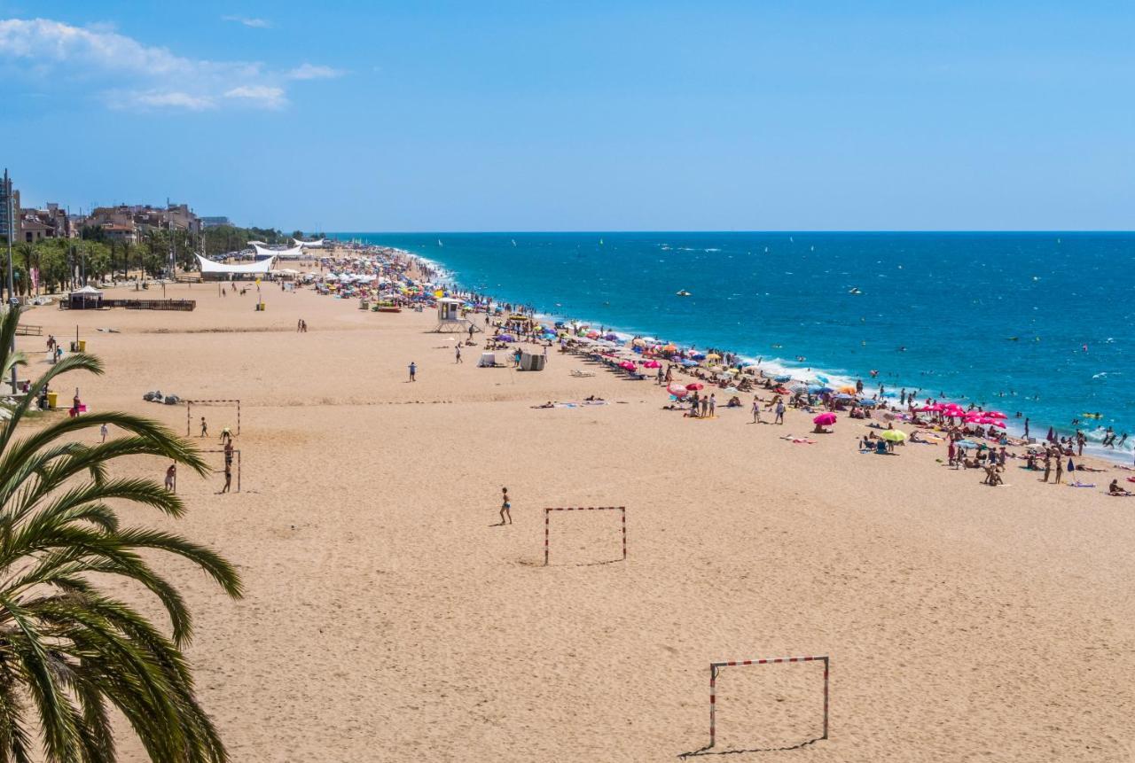 Ferienwohnung Vistas Al Mar. Gran Terraza Calella Exterior foto